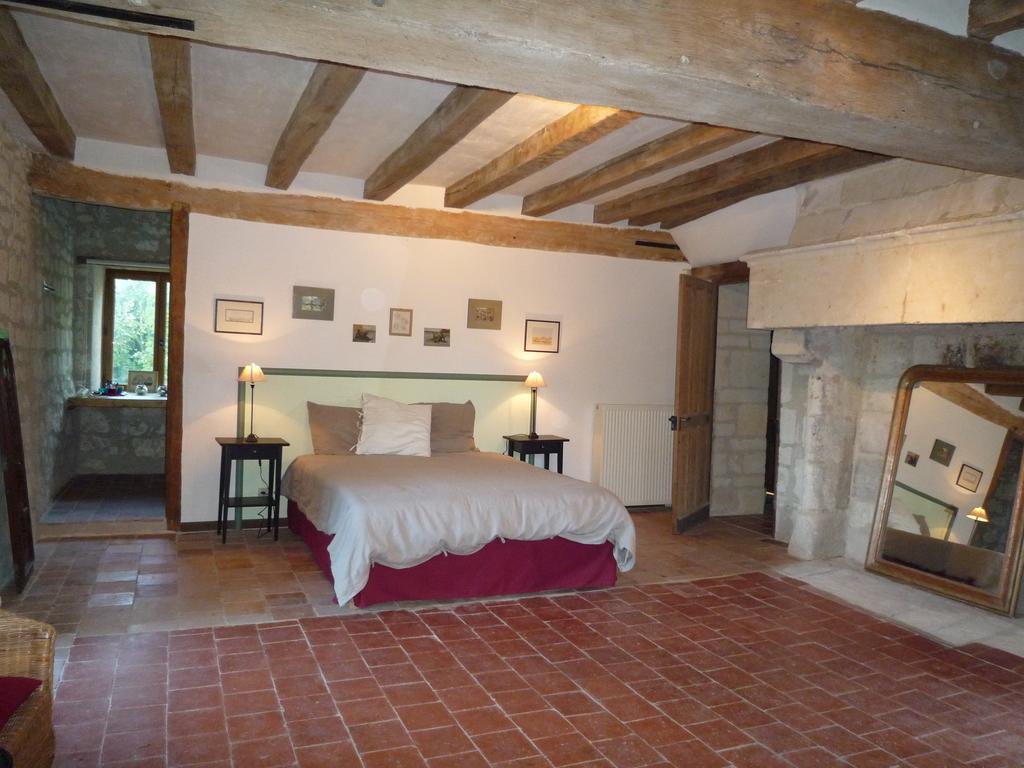 La Roche-Clermault Le Logis Du Peu Girard B&B 객실 사진